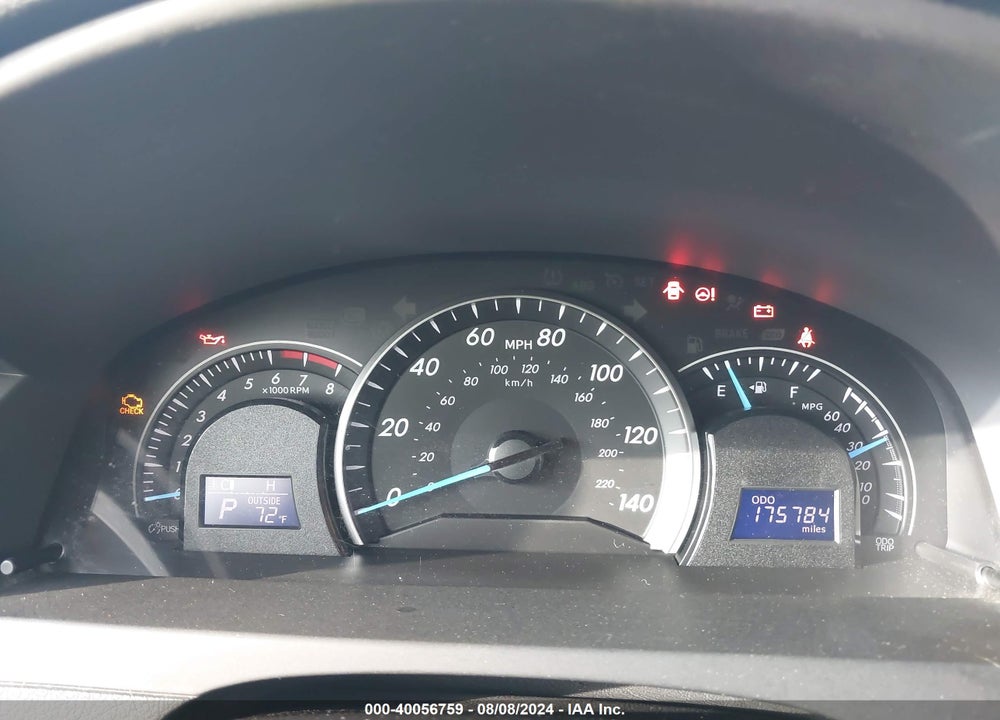 2013 TOYOTA CAMRY LE VIN: 4T1BF1FK3DU241034