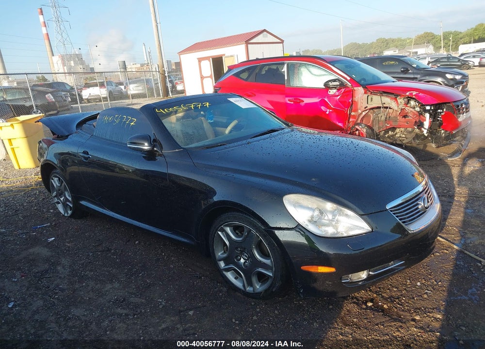 2008 LEXUS SC 430 VIN: JTHFN45Y789017479