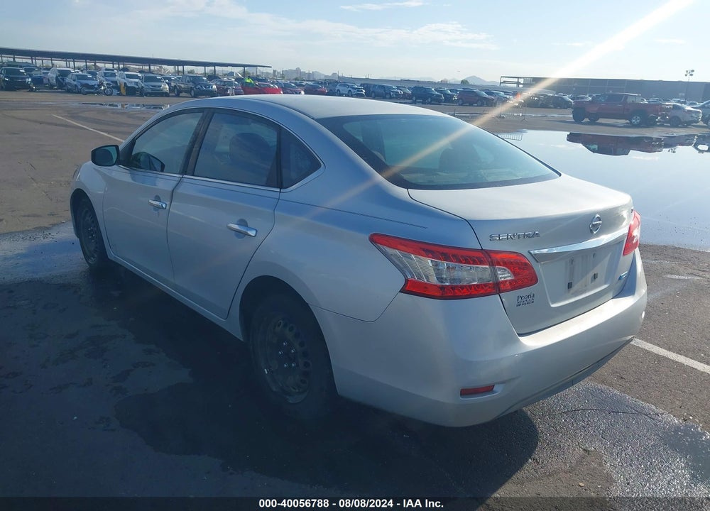 2014 NISSAN SENTRA S/SV/SR/SL VIN: 1N4AB7AP2EN855379