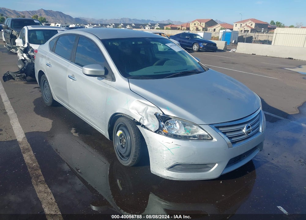 2014 NISSAN SENTRA S/SV/SR/SL VIN: 1N4AB7AP2EN855379
