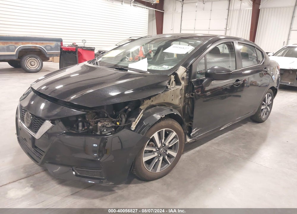 2021 NISSAN VERSA SV XTRONIC CVT VIN: 3N1CN8EV6ML893790