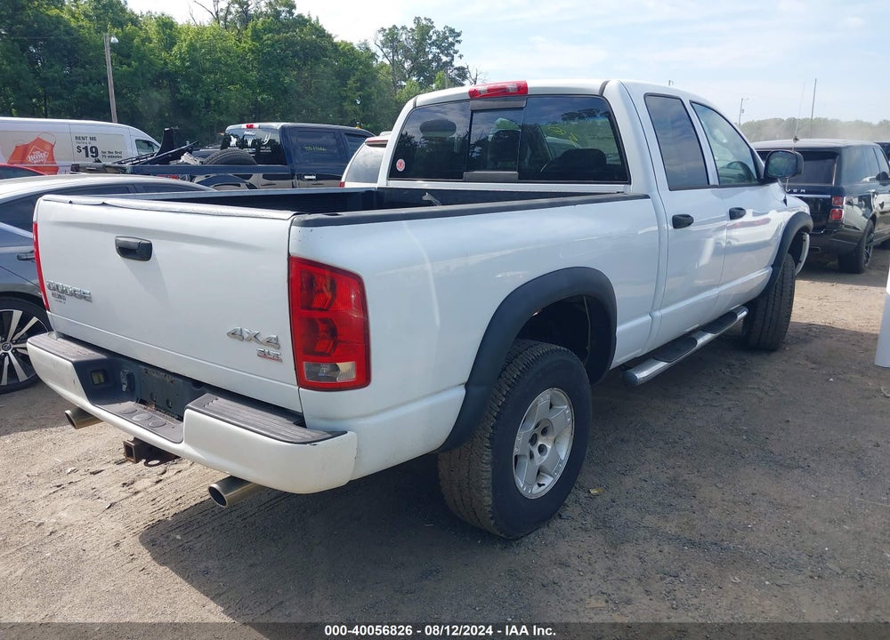 2004 DODGE RAM 1500 SLT/LARAMIE VIN: 1D7HU18D84S638050