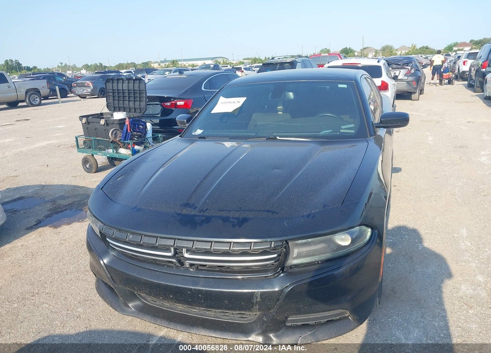 2016 DODGE CHARGER SE VIN: 2C3CDXBG7GH242380