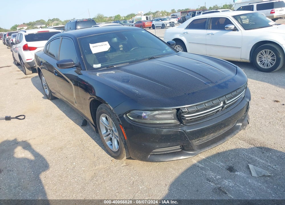 2016 DODGE CHARGER SE VIN: 2C3CDXBG7GH242380