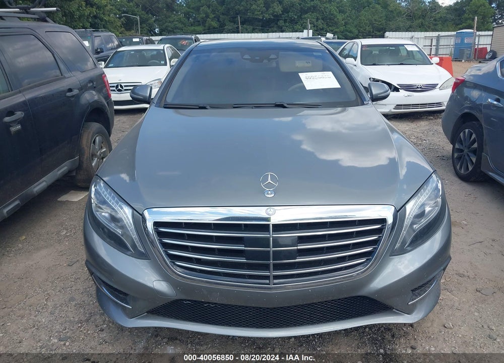 2015 MERCEDES-BENZ S 550 VIN: WDDUG8CB8FA130240