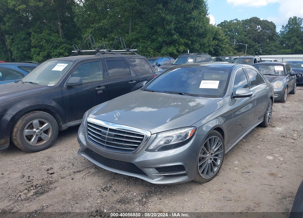 2015 MERCEDES-BENZ S 550 VIN: WDDUG8CB8FA130240