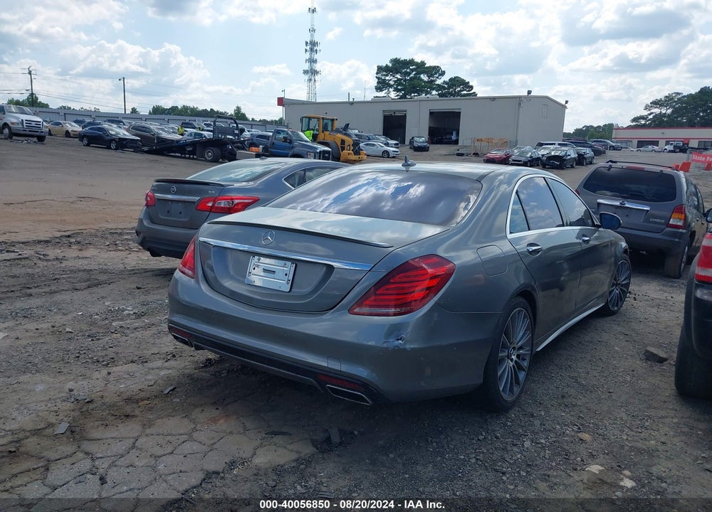 2015 MERCEDES-BENZ S 550 VIN: WDDUG8CB8FA130240