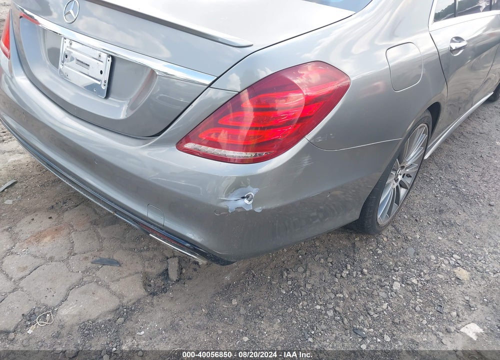 2015 MERCEDES-BENZ S 550 VIN: WDDUG8CB8FA130240