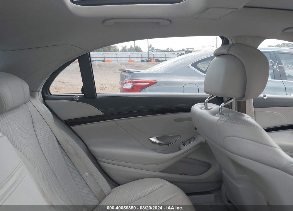 2015 MERCEDES-BENZ S 550 VIN: WDDUG8CB8FA130240