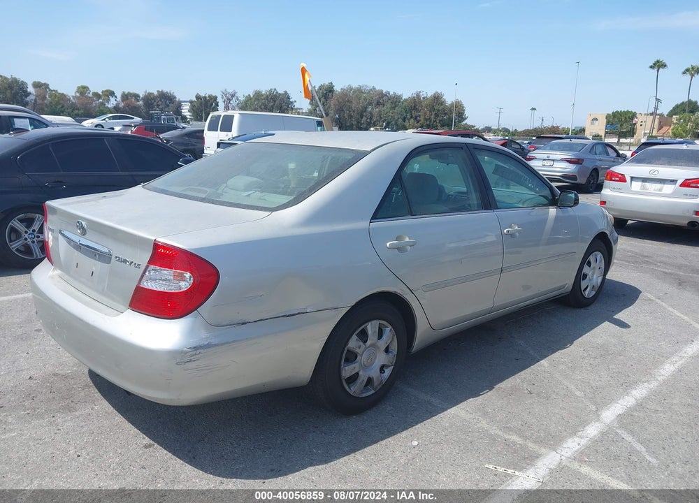 2004 TOYOTA CAMRY LE VIN: 4T1BE32K84U797683