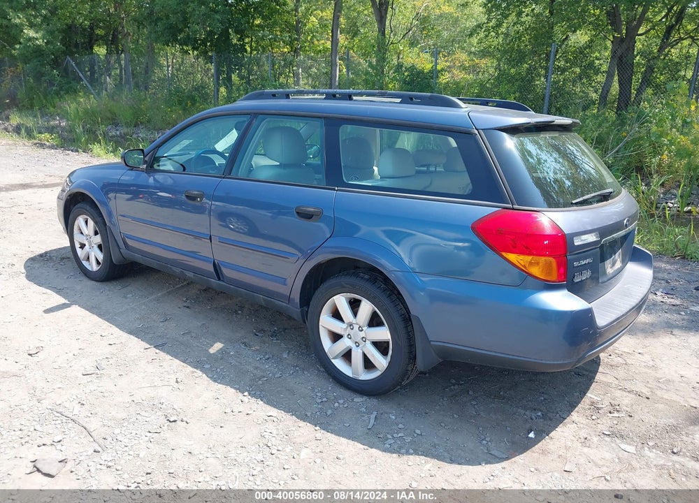 2006 SUBARU OUTBACK 2.5I VIN: 4S4BP61C667304221