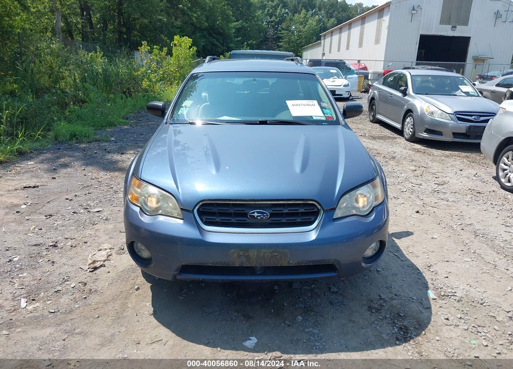 2006 SUBARU OUTBACK 2.5I VIN: 4S4BP61C667304221