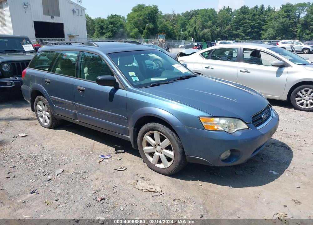 2006 SUBARU OUTBACK 2.5I VIN: 4S4BP61C667304221