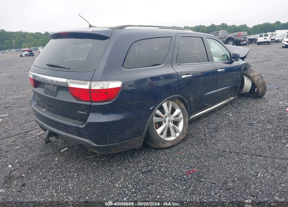 2013 DODGE DURANGO VIN: 1C4RDJDG7DC658685