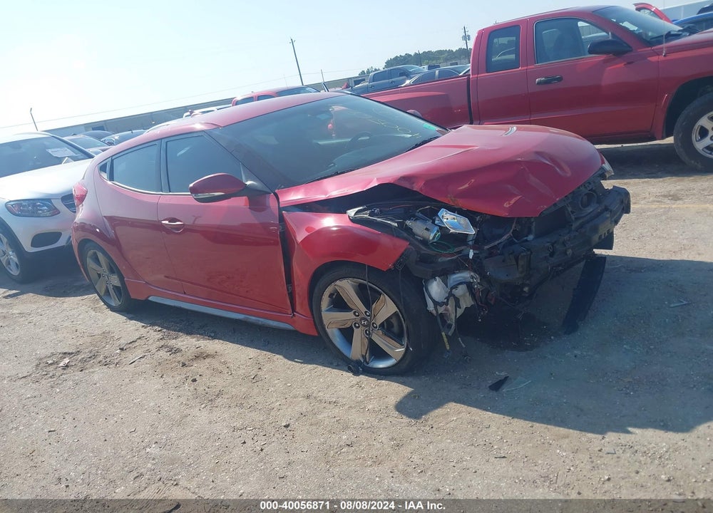 2013 HYUNDAI VELOSTER VIN: KMHTC6AEXDU166943
