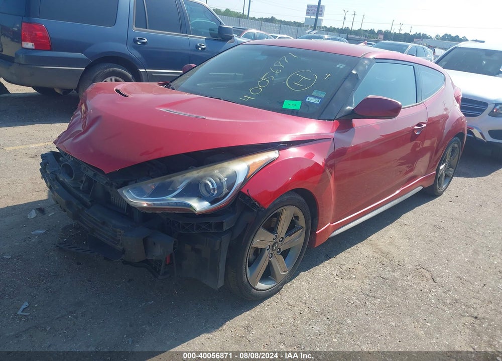 2013 HYUNDAI VELOSTER VIN: KMHTC6AEXDU166943