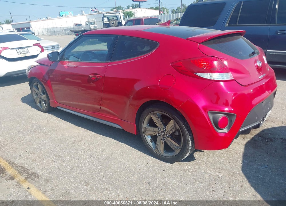 2013 HYUNDAI VELOSTER VIN: KMHTC6AEXDU166943