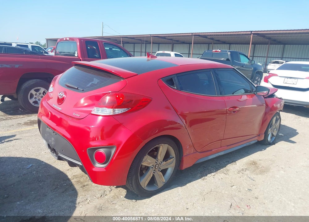 2013 HYUNDAI VELOSTER VIN: KMHTC6AEXDU166943