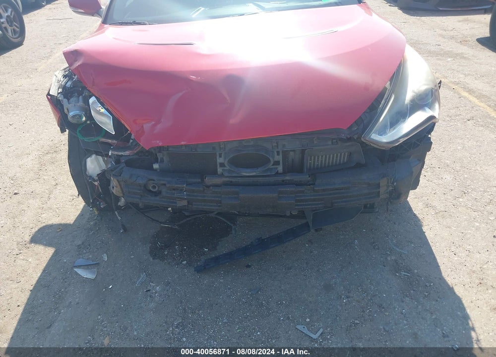 2013 HYUNDAI VELOSTER VIN: KMHTC6AEXDU166943