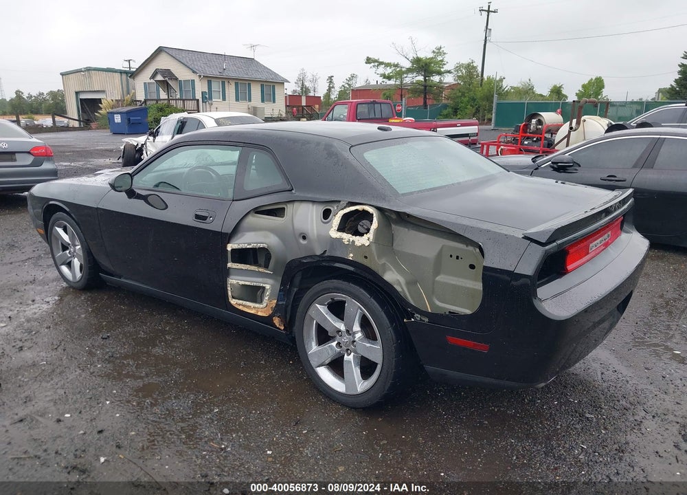 2010 DODGE CHALLENGER R/T VIN: 2B3CJ5DT8AH300637