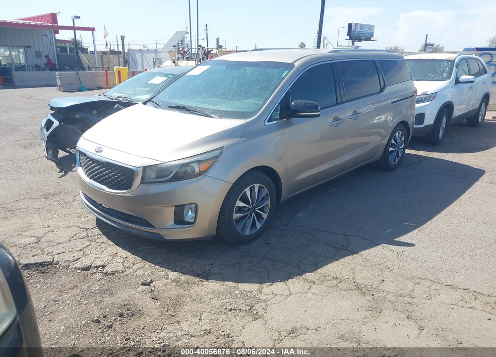 2015 KIA SEDONA SX VIN: KNDMC5C12F6037308