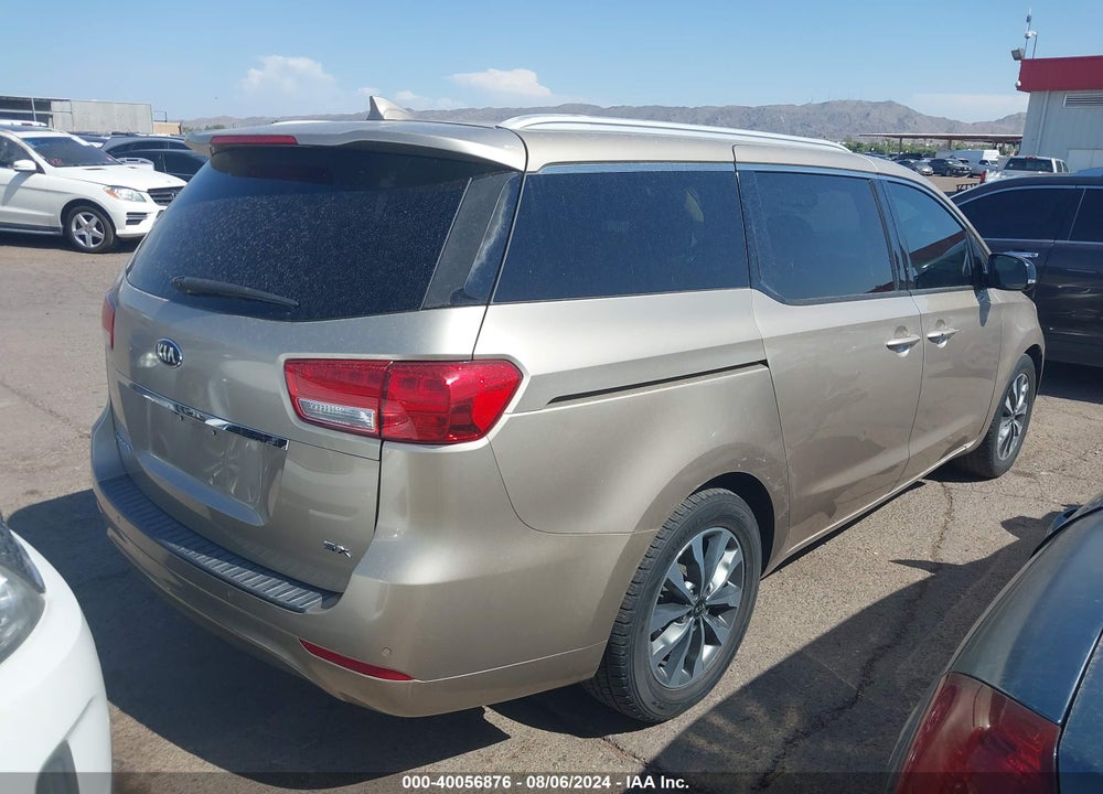 2015 KIA SEDONA SX VIN: KNDMC5C12F6037308