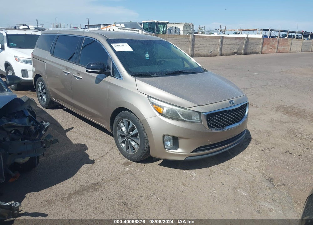 2015 KIA SEDONA SX VIN: KNDMC5C12F6037308