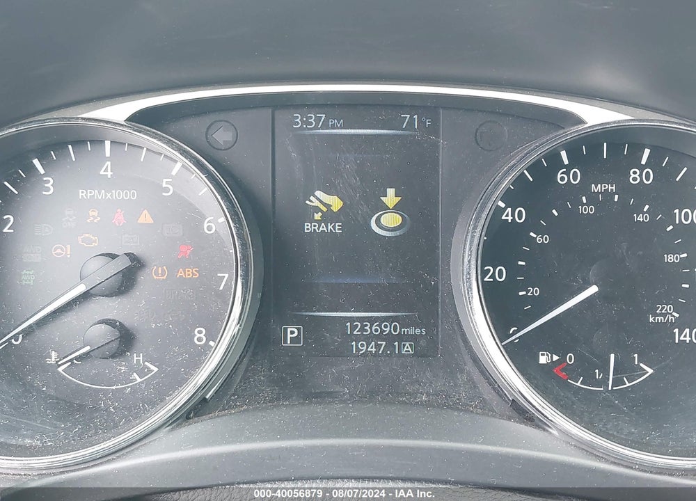 2014 NISSAN ROGUE SL VIN: 5N1AT2MV0EC753963