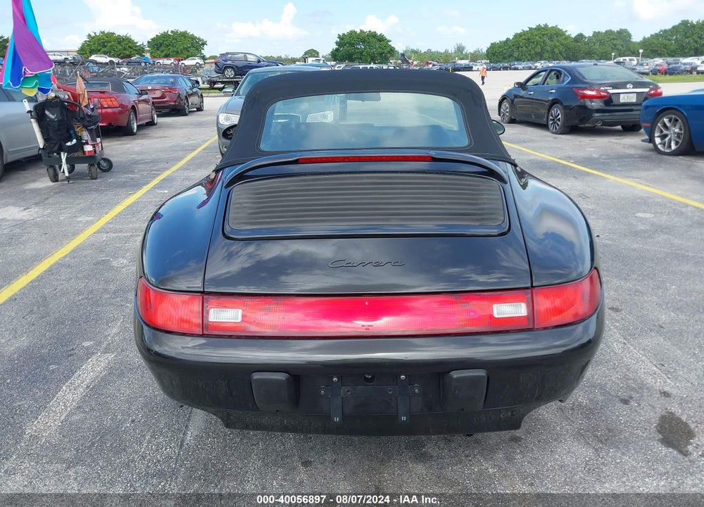 1995 PORSCHE 911 CARRERA 2/CARRERA 4 VIN: WPOCA2998SS340477