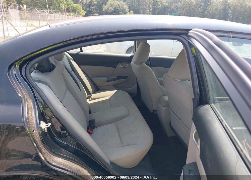 2014 HONDA CIVIC LX VIN: 19XFB2F55EE013781
