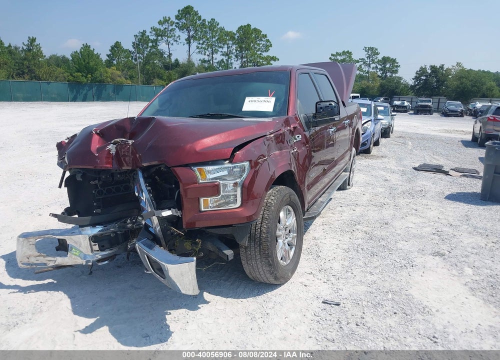 2016 FORD F-150 XLT VIN: 1FTEW1EP4GFB62995