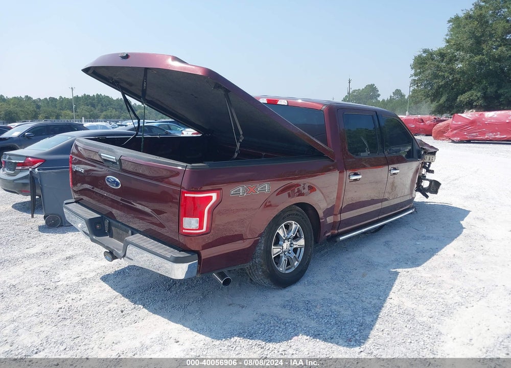 2016 FORD F-150 XLT VIN: 1FTEW1EP4GFB62995