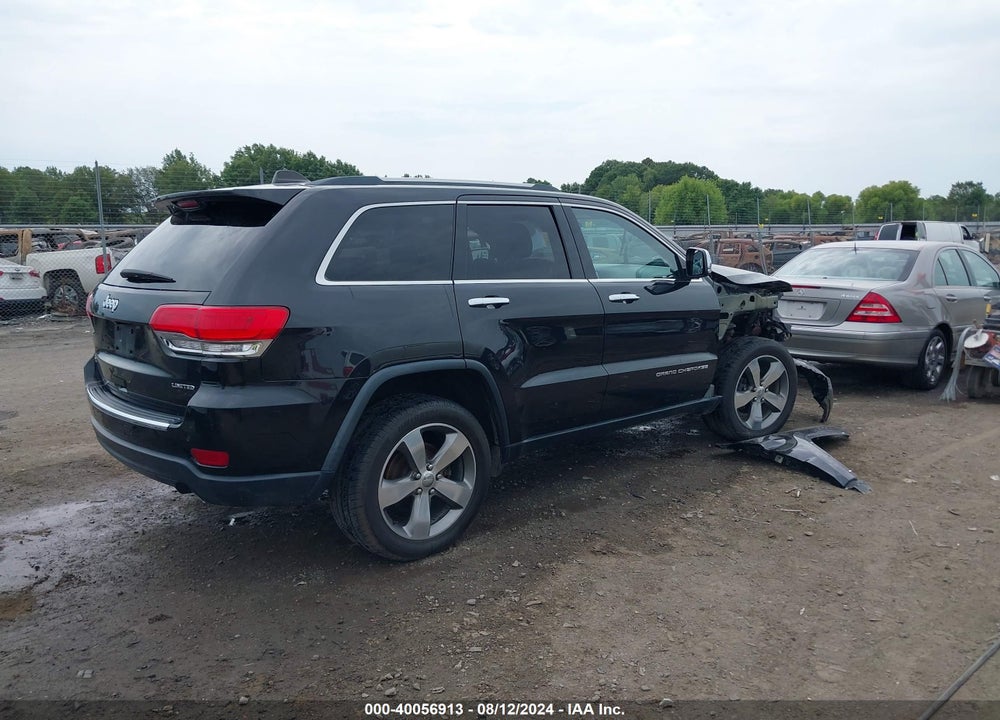 2015 JEEP GRAND CHEROKEE LIMITED VIN: 1C4RJFBGXFC949855