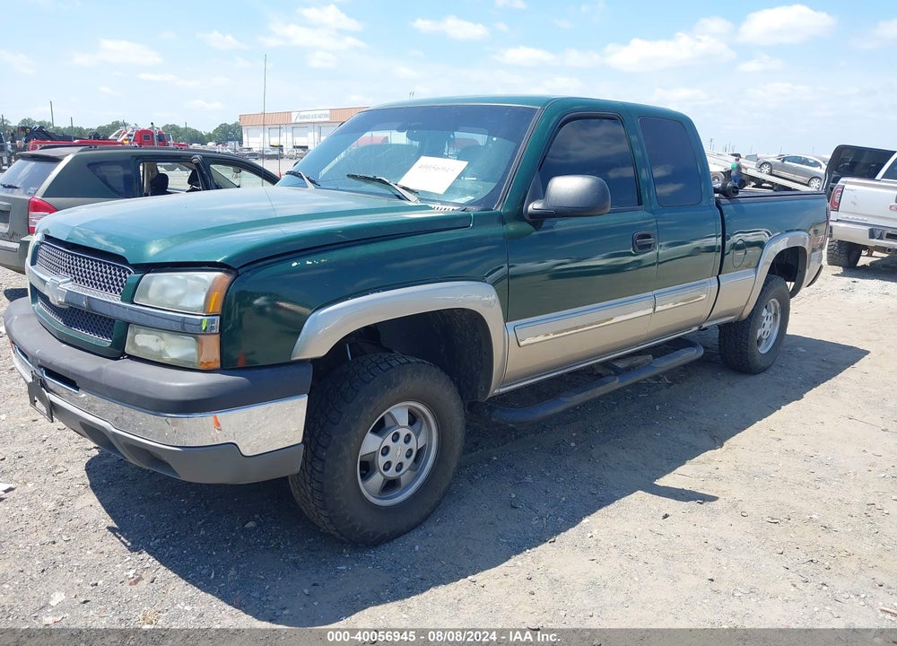 2003 CHEVROLET SILVERADO 1500 LS VIN: 2GCEK19T431164010