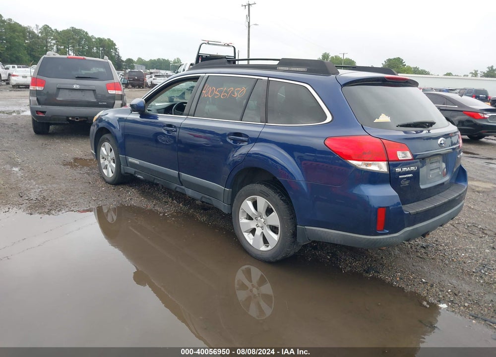 2011 SUBARU OUTBACK 2.5I PREMIUM VIN: 4S4BRCGCXB3442412