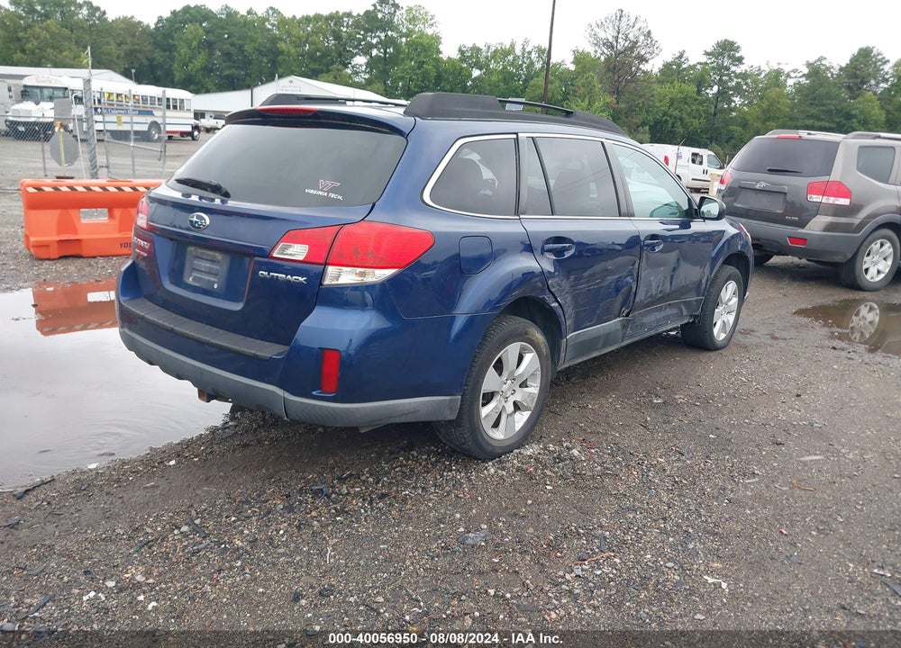 2011 SUBARU OUTBACK 2.5I PREMIUM VIN: 4S4BRCGCXB3442412