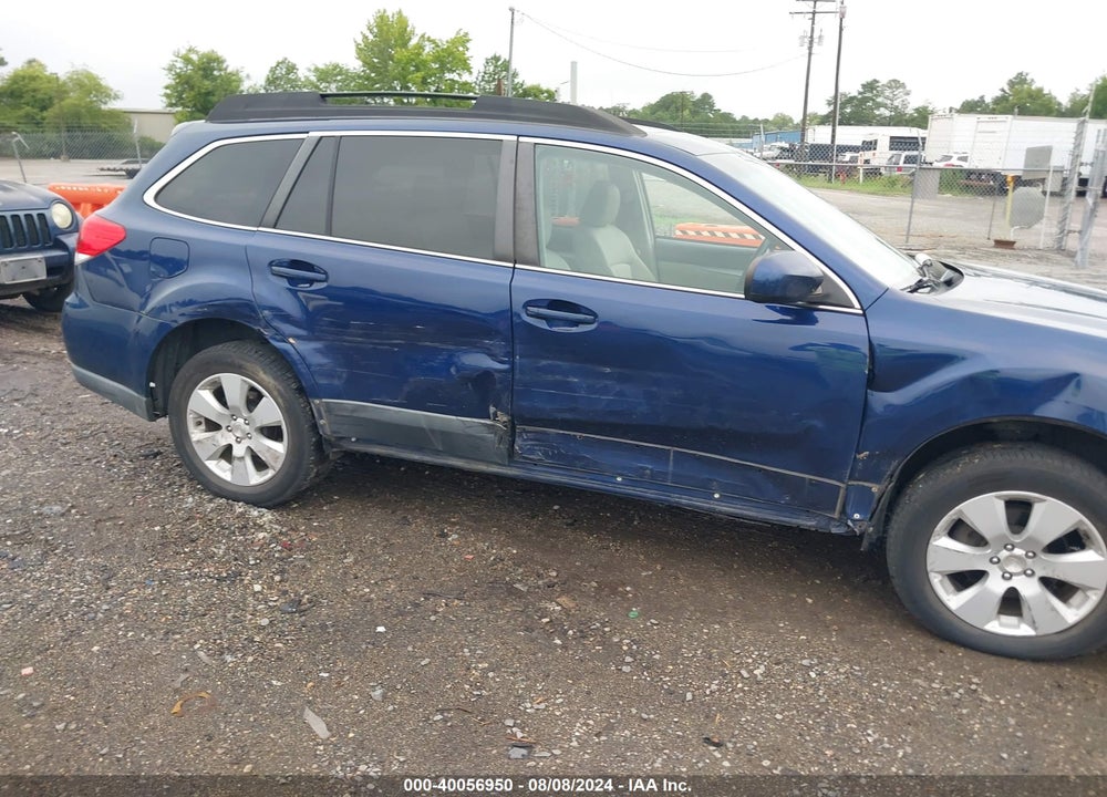 2011 SUBARU OUTBACK 2.5I PREMIUM VIN: 4S4BRCGCXB3442412