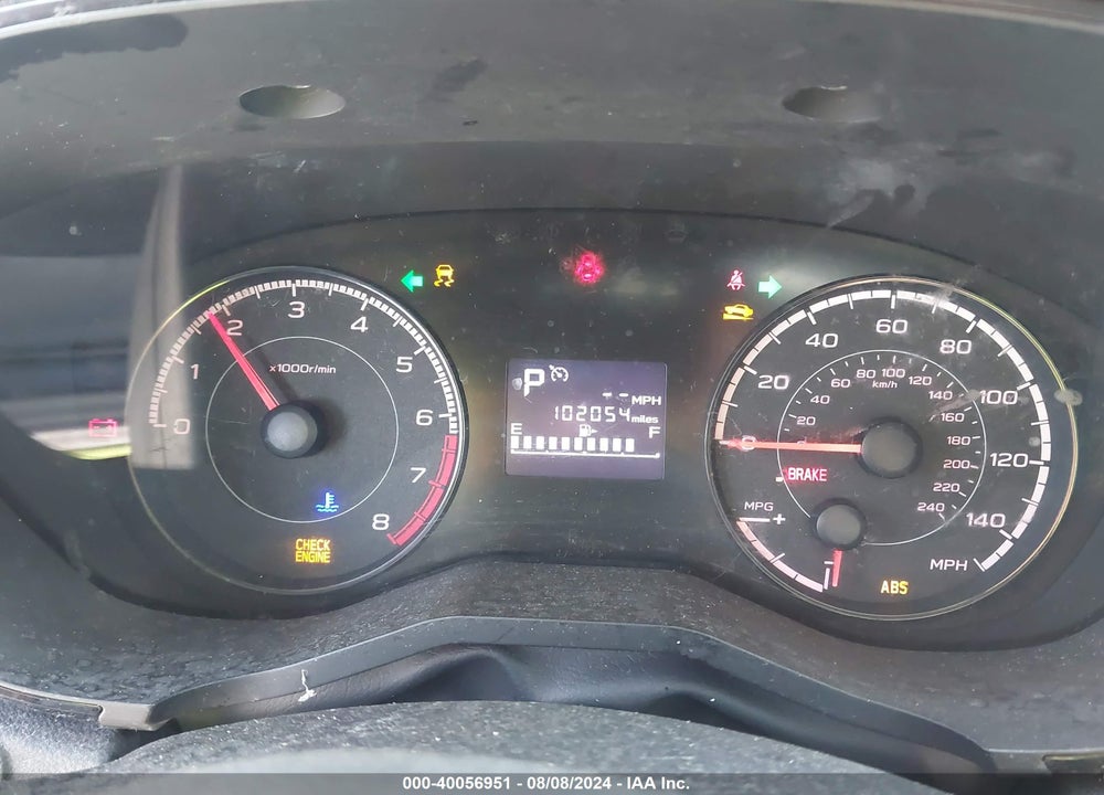 2017 SUBARU IMPREZA 2.0I VIN: 4S3GTAA68H3731073