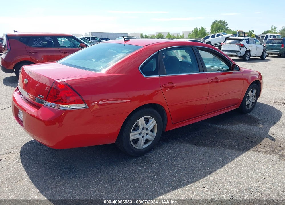 2010 CHEVROLET IMPALA LS VIN: 2G1WA5EK4A1242612