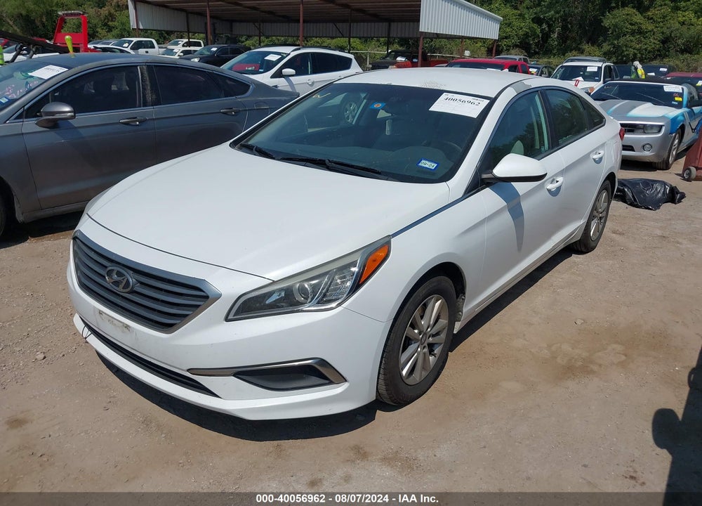 2016 HYUNDAI SONATA SE VIN: 5NPE24AF0GH275861