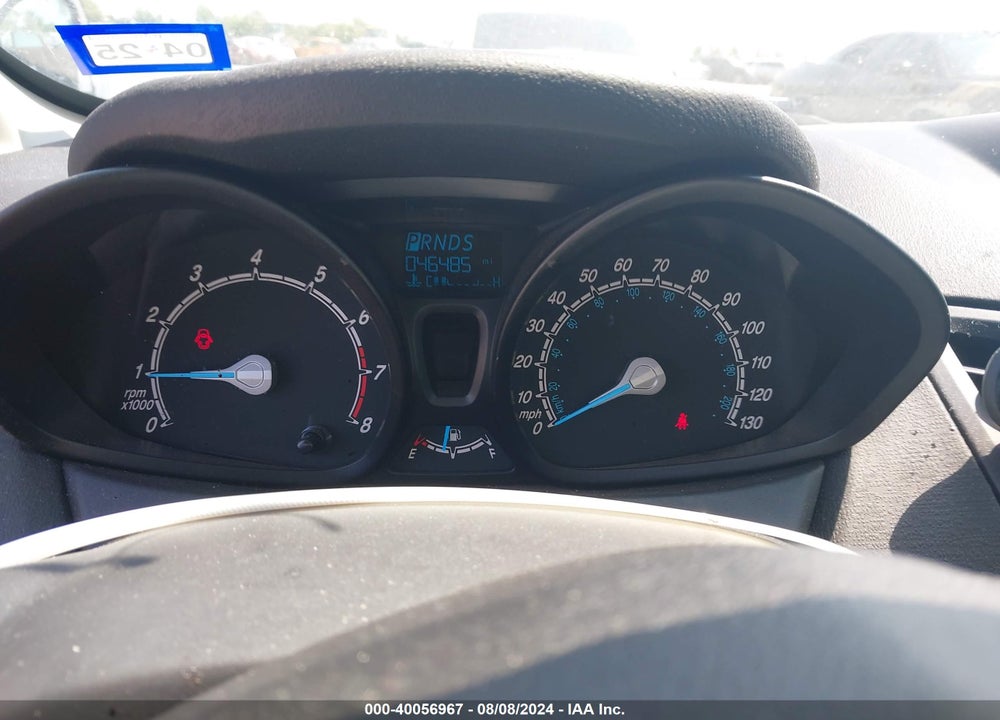 2019 FORD FIESTA S VIN: 3FADP4AJXKM157973