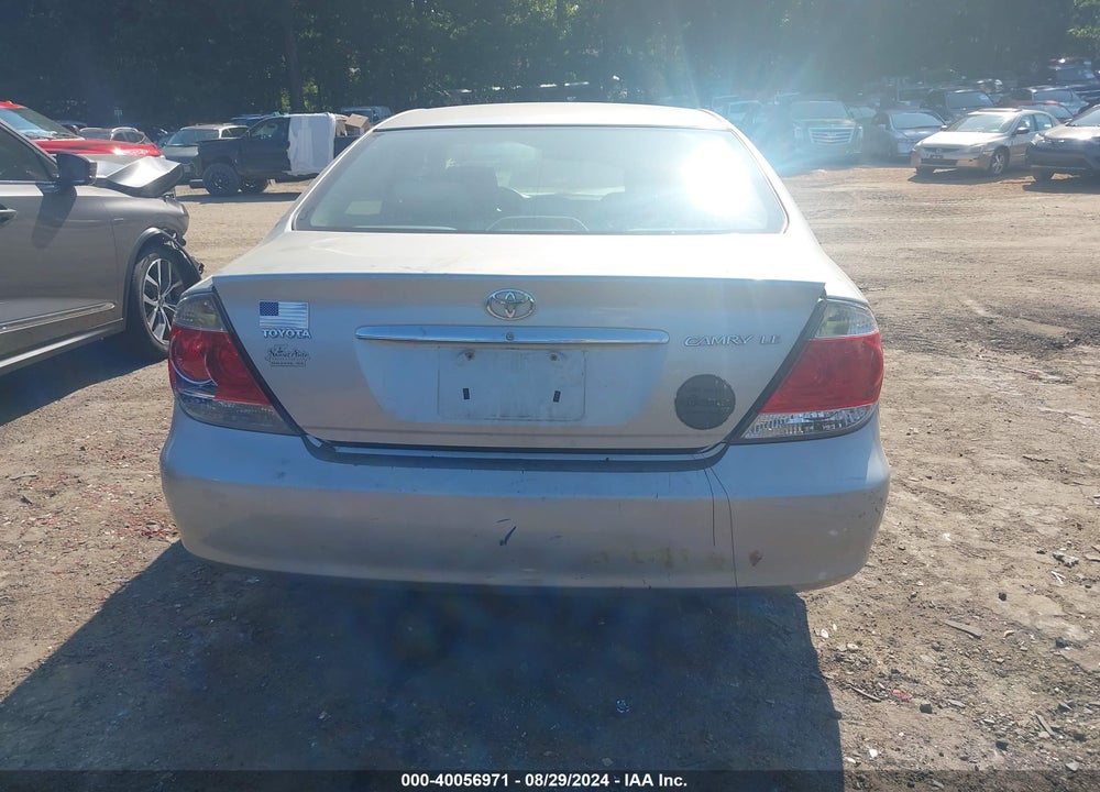2005 TOYOTA CAMRY LE VIN: 4T1BE32K85U400734