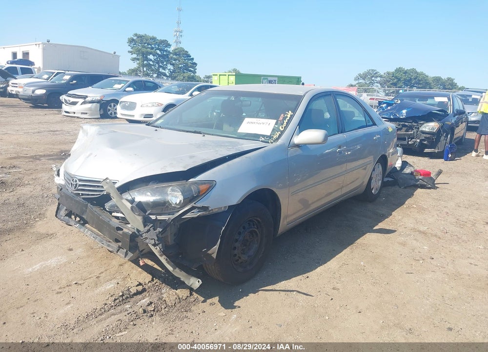 2005 TOYOTA CAMRY LE VIN: 4T1BE32K85U400734