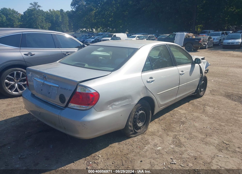 2005 TOYOTA CAMRY LE VIN: 4T1BE32K85U400734