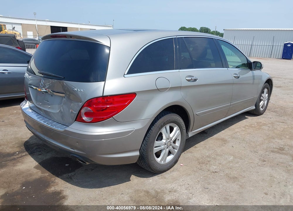 2008 MERCEDES-BENZ R 350 4MATIC VIN: 4JGCB65E18A084720
