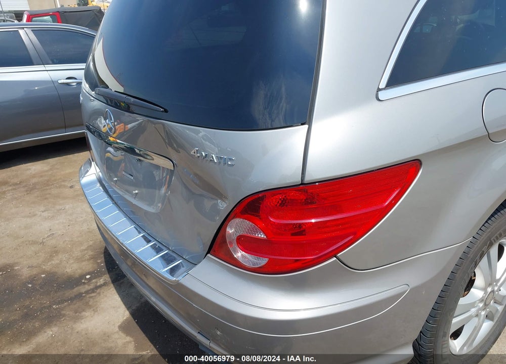 2008 MERCEDES-BENZ R 350 4MATIC VIN: 4JGCB65E18A084720