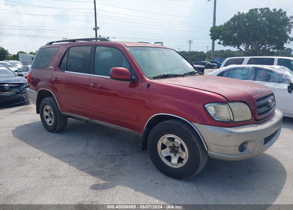 2001 TOYOTA SEQUOIA VIN: 5TDZT34A01S006348