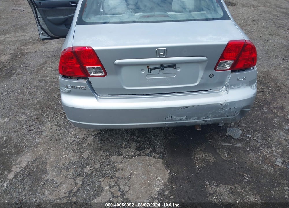 2005 HONDA CIVIC VIN: 2HGES16575H615447
