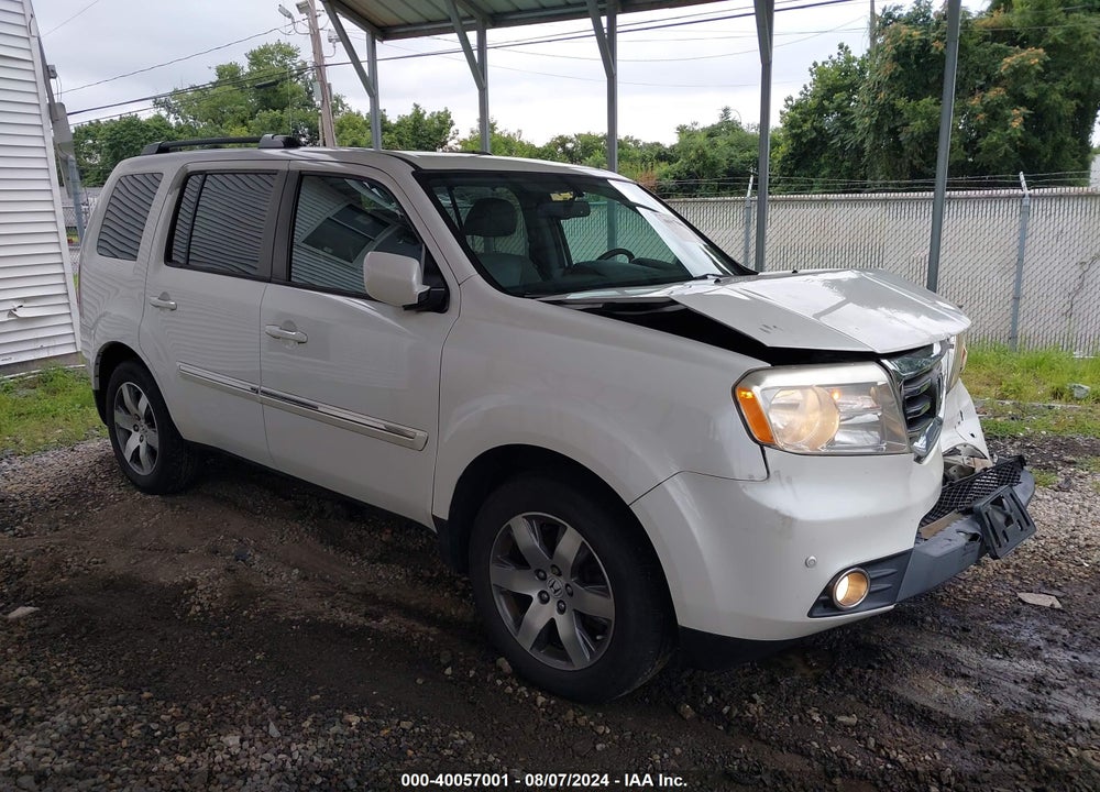 2014 HONDA PILOT TOURING VIN: 5FNYF4H98EB013275