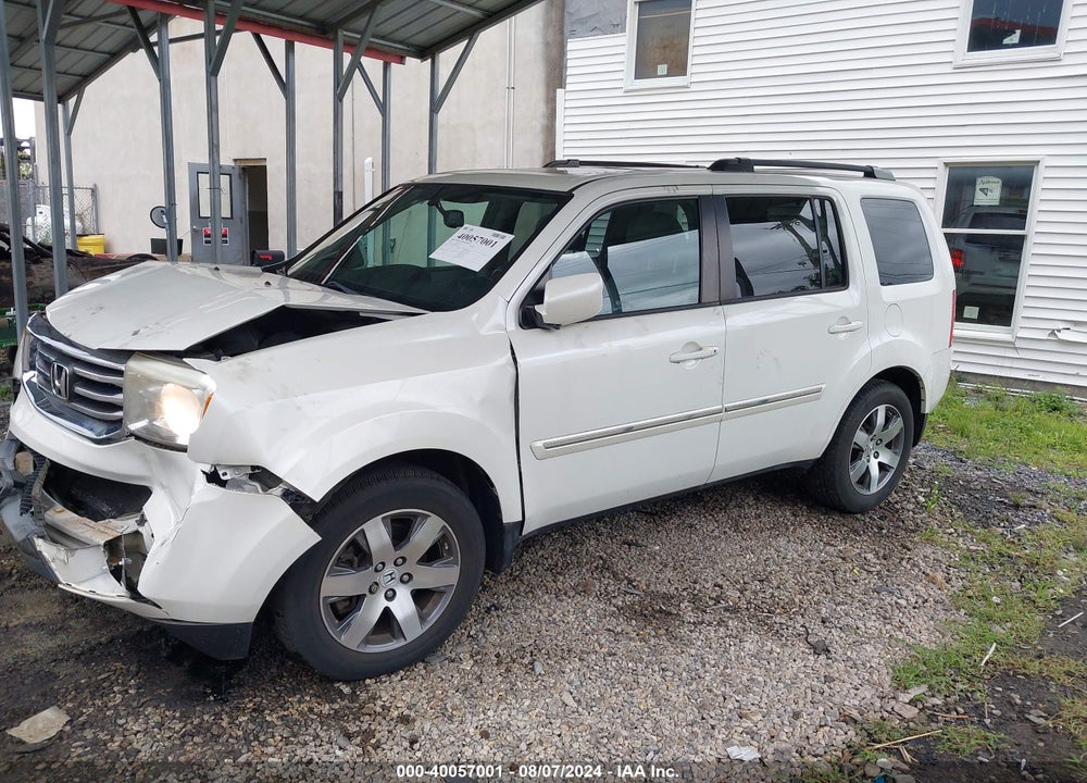 2014 HONDA PILOT TOURING VIN: 5FNYF4H98EB013275